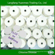 Tablette de dioxyde de chlore décolorante largement utilisée pour le blanchiment des textiles